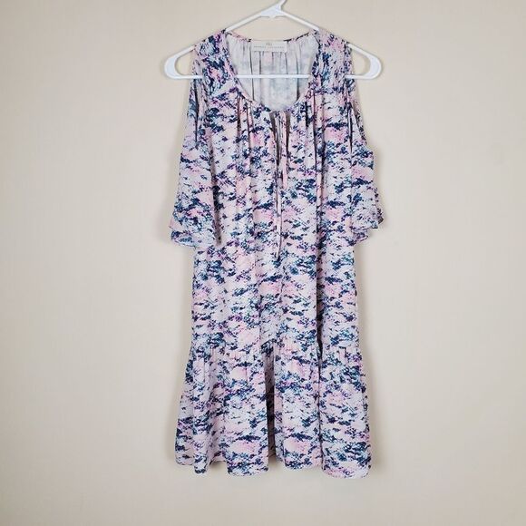 Amanda Uprichard Ora Snake Print Cold Shoulder Dress Size small - Picture 2 of 10